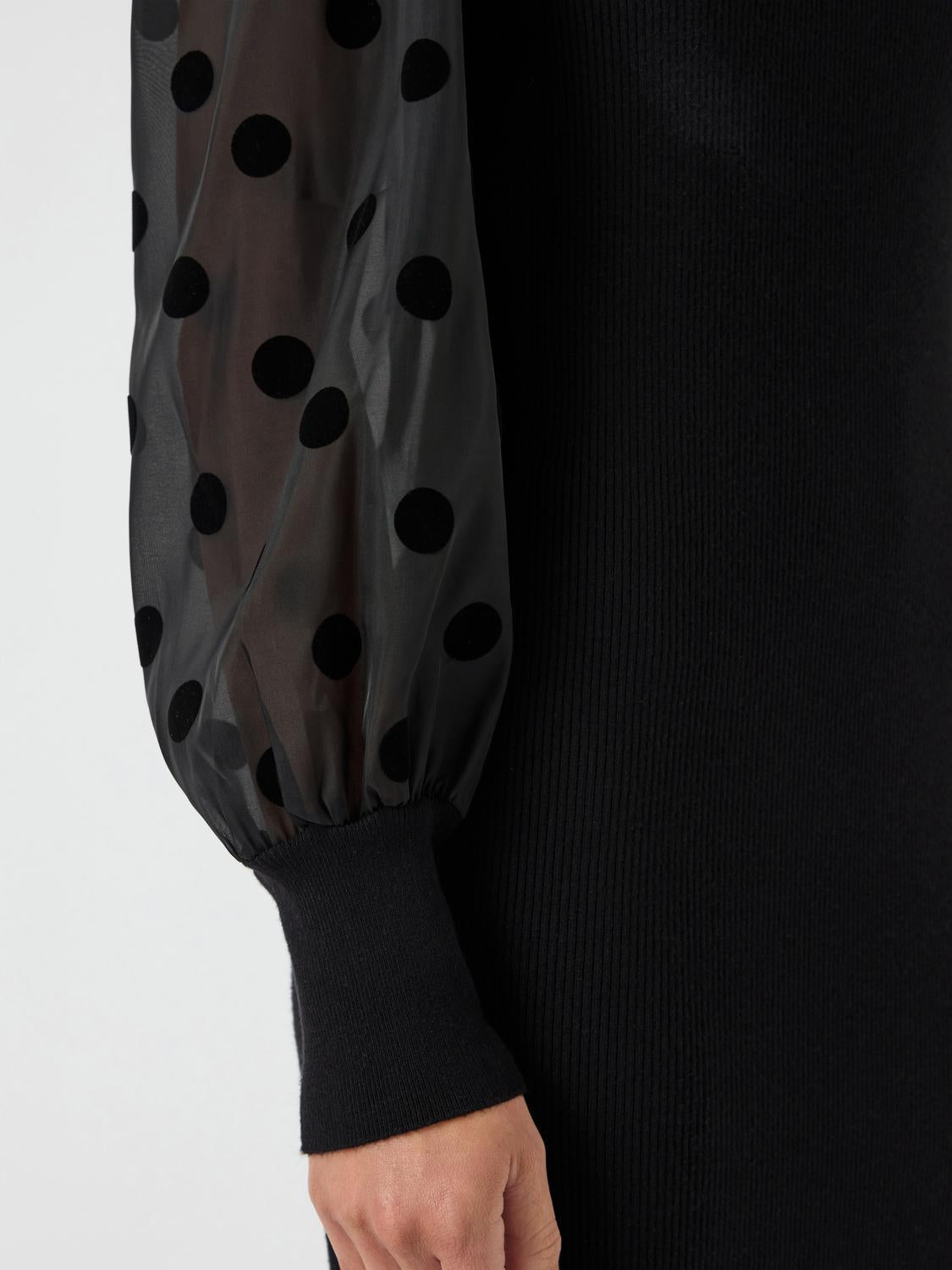 YASDOTME Midi Dress - Black - VERO MODA & VILA Bergvik